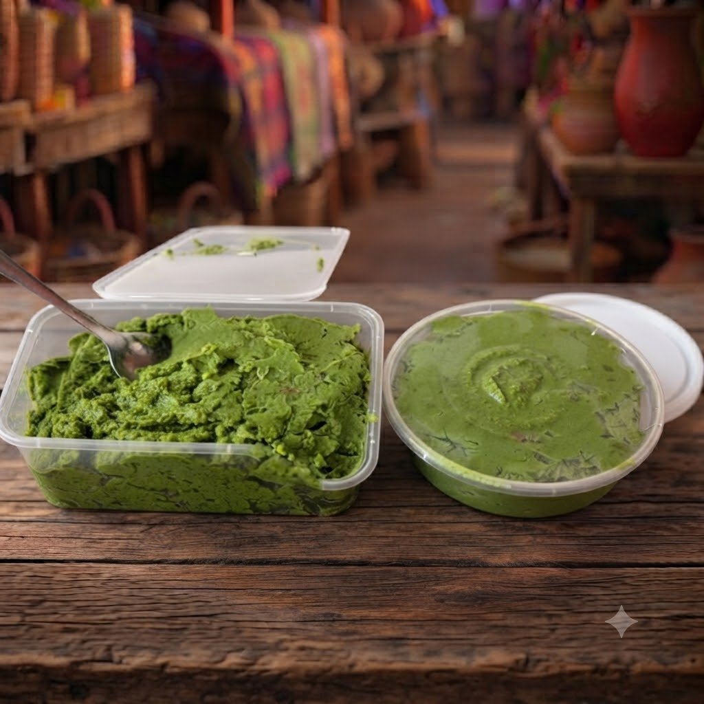 Ditakh (Ditax), fruit tropical traditionnel du Sénégal à la pulpe verte acidulée.