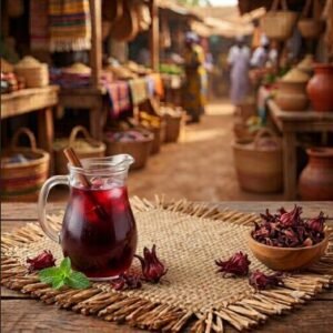 Fleurs de Bissap séchées pour boissons et infusions