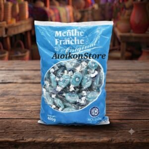 Bonbons à la menthe africains, confiserie rafraîchissante