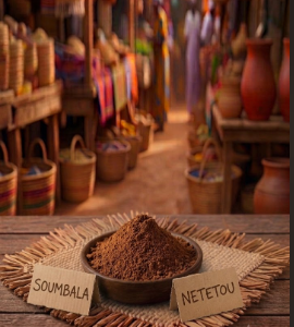 Netetou en poudre condiment traditionnel africain