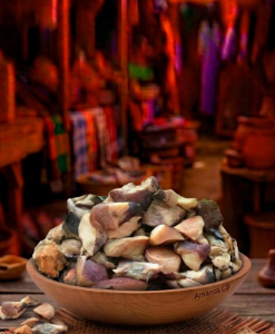 Yet séché du Sénégal, mollusque traditionnel utilisé dans la cuisine sénégalaise