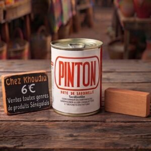 Pinton, sardinelle en boîte traditionnelle appréciée dans la cuisine sénégalaise.