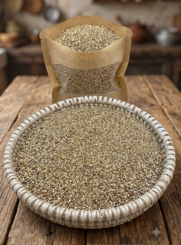 Sankhal du Sénégal, mil concassé traditionnel utilisé dans la cuisine sénégalaise